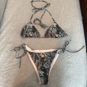 HeavenSent Camo Bikini Set